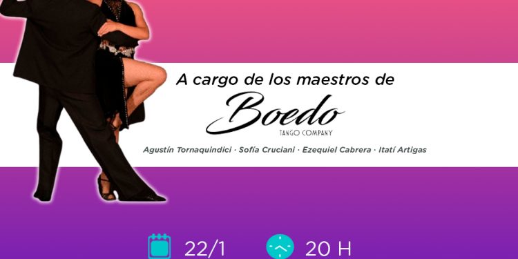 Boedo Tango Company llega al distrito con su show ‘Es de Tango’ y un seminario