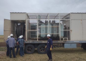 Arribó el transformador móvil y estiman que el corte se realizará alrededor de las 21 hs