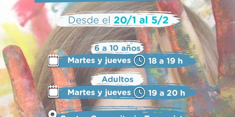 Salud Mental: El municipio brindará un Taller de Arteterapia