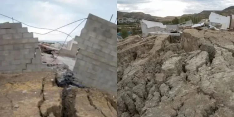 Derrumbe en Comodoro Rivadavia: declararon la emergencia geológica y urbanística