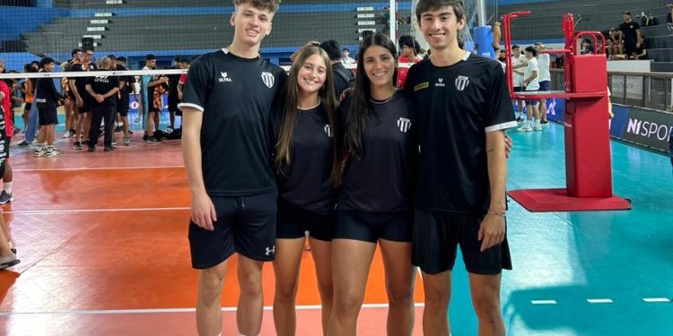 Cuatro jugadores del distrito presentes con Liniers en la Liga Federal de Vóley