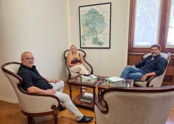Gestión y articulación: Estefanía Bordoni se reunió con el Ministro Carlos Bianco