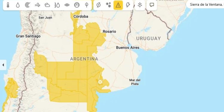 Alerta meteorológico en la región: de la calma primaveral a tormentas de variada intensidad