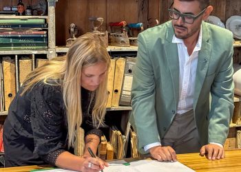 Tornquist firmó un convenio de colaboración turística con el municipio de Saavedra