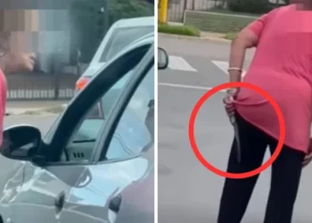 Violencia al volante en La Pampa: Suspenden la licencia a una mujer que amenazó a otro conductor con una cuchilla