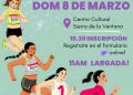 8M en la Comarca: Convocan a una corre-caminata recreativa por los derechos de las mujeres