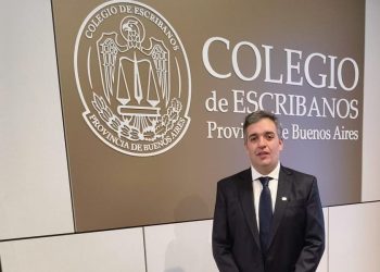 La Plata: asumió el Dr. Andrés Buschi como escribano en Tornquist