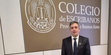 La Plata: asumió el Dr. Andrés Buschi como escribano en Tornquist