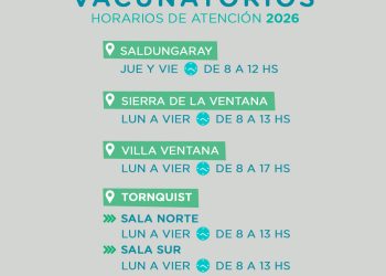 Comienza la campaña de vacunación antigripal en el distrito de Tornquist