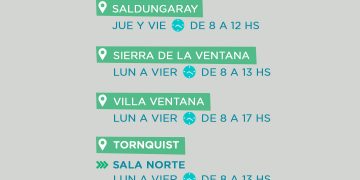 Comienza la campaña de vacunación antigripal en el distrito de Tornquist