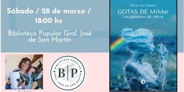 Saldungaray: Alicia Iris Calmels presenta «Gotas de Mi Mar», un testimonio de resiliencia y esperanza