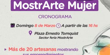 8 de marzo: 5° Feria ‘MostrArte Mujer’ en Tornquist