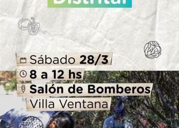 La Feria Municipal Distrital, este sábado en Villa Ventana