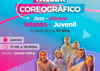 Tornquist: Comienza un Taller Coreográfico de jazz y urbano infanto-juvenil