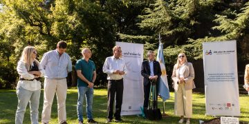 Estefania Bordoni compartió actividades con el Embajador de Alemania