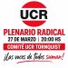 La UCR de Tornquist convoca a un plenario partidario para finales de marzo