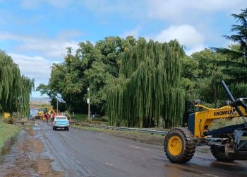 Fue nuevamente habilitado el puente de ingreso a Sierra de la Ventana por Ruta 72