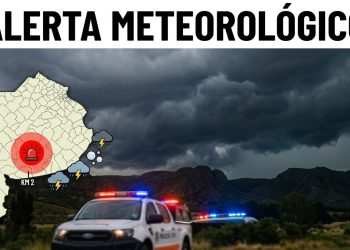 Alerta Meteorológica: Lunes de tormentas fuertes, ráfagas y ocasional caída de granizo en la Comarca y el país