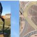 Insólito error en Google Maps: El monumento a Raúl Alfonsín en Bahía Blanca figura como «Saddam Hussein»
