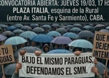 «Nos vamos a ver afectados todos los ciudadanos»: el llamado al «paraguazo» en defensa del Servicio Meteorológico