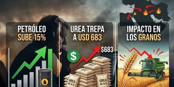 Escalada del conflicto en Medio Oriente: el petróleo sube 15%, la urea trepa a USD 683 y crece el impacto en los granos