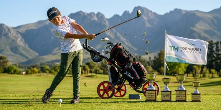 Gran desempeño de Tobías García en el Golf Club de Pelota