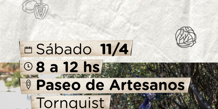 Feria Municipal Distrital, este sábado en Tornquist