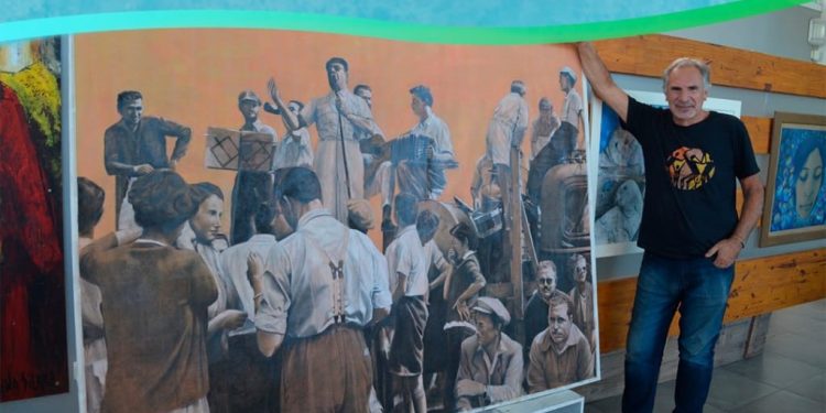 23 años «Compartiendo los Pinceles»: Carlos Giusti regresa este fin de semana al Centro Cultural con su tradicional taller intensivo