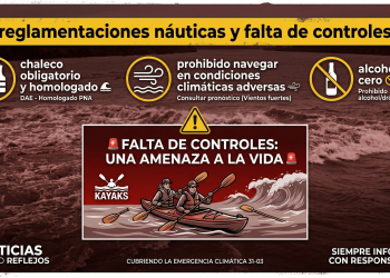 Tras la búsqueda de los tres kayakistas, crece la preocupación por el incumplimiento de las reglamentaciones y la falta de controles efectivos en actividades náuticas