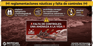 Tras la búsqueda de los tres kayakistas, crece la preocupación por el incumplimiento de las reglamentaciones y la falta de controles efectivos en actividades náuticas