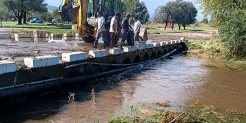 Villa Ventana: tras el temporal, el municipio trabaja para normalizar las calles antes de semana santa