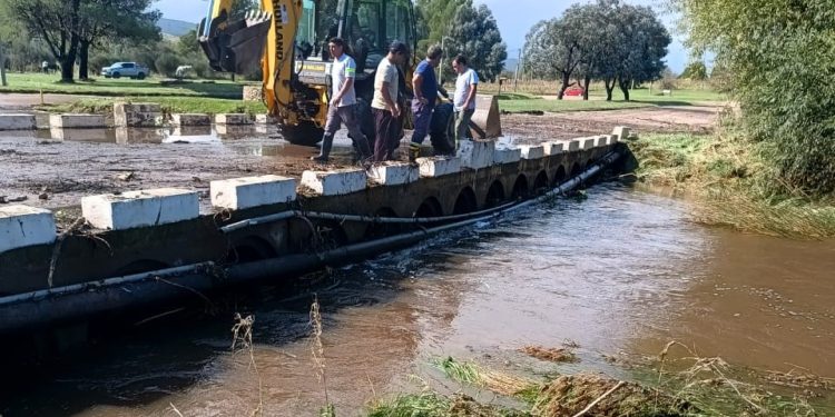 Villa Ventana: tras el temporal, el municipio trabaja para normalizar las calles antes de semana santa