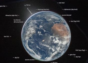 Desde Venus hasta Buenos Aires y varias ciudades argentinas: qué muestra la primera foto de la Tierra de Artemis II