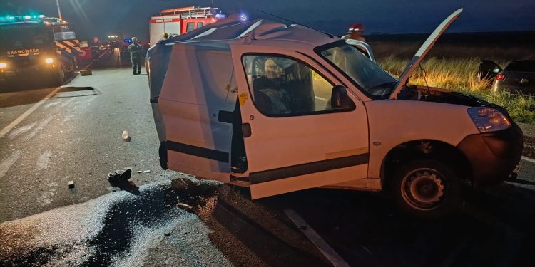 URGENTE: Triple Choque en Ruta 51 a la altura de Paraje Don Alfredo. Ruta cortada