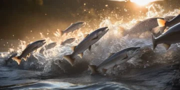 Los salmones salvajes nadan el doble de lejos bajo los efectos de la cocaína presente en lagos y ríos