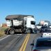 Jornada accidentada en la Ruta 33: dos choques de camiones generaron demoras y complicaciones en el tránsito