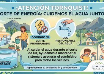 Tornquist Municipio llama al compromiso comunitario para preservar las reservas de agua este domingo
