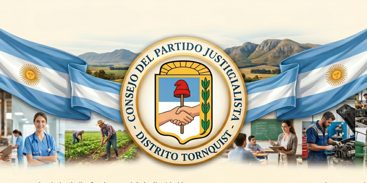 Con la Dignidad como Bandera: El PJ Tornquist Saluda a los Trabajadores