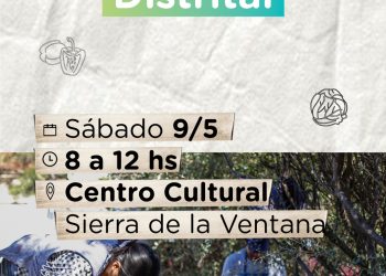 Feria Municipal Distrital, este sábado en Sierra de la Ventana