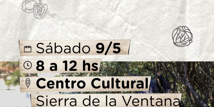 Feria Municipal Distrital, este sábado en Sierra de la Ventana