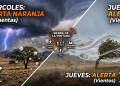 Alerta meteorológica en la región: miércoles de tormentas fuertes y jueves con ráfagas intensas