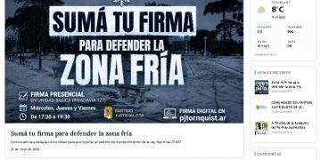 El peronismo de Tornquist se renueva: inauguró su web oficial y encabeza la resistencia por la «Zona Fría»