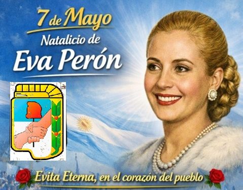 7 de Mayo – Natalicio de Eva Duarte de Perón
