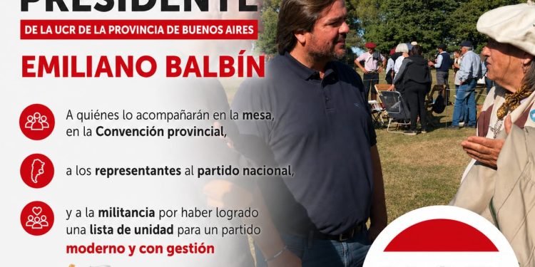 El Comité UCR de Tornquist saludó a la nueva conducción provincial