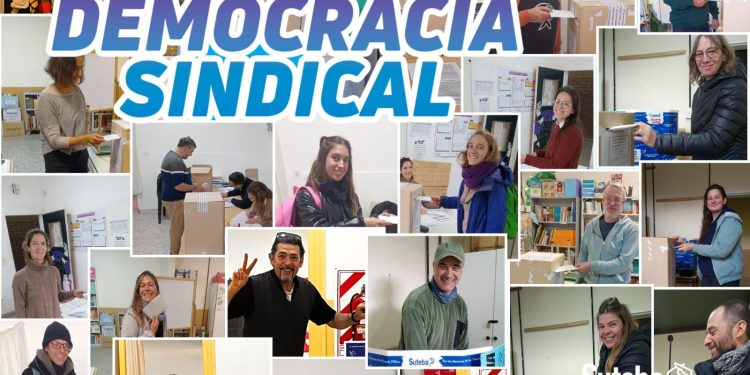 Contundente respaldo a la Lista Celeste en las elecciones de SUTEBA Tornquist