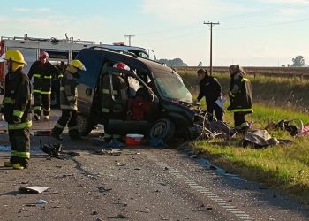 Tragedia en la Ruta 33: Dos muertos en un violento choque frontal cerca de Tornquist