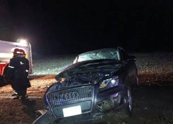 Grave accidente en la Ruta Nacional 33: tres mujeres heridas tras un violento choque entre Casbas y 30 de Agosto