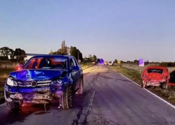 Grave choque múltiple en la Ruta 3: una persona herida tras un impacto en «sándwich»