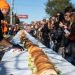 Sierra de la Ventana coronó un fin de semana récord con un sándwich de milanesa de 30 metros