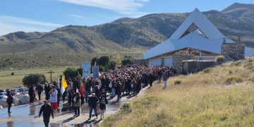 Se realizó la 42º peregrinación al Santuario de Fátima en Villa Serrana La Gruta